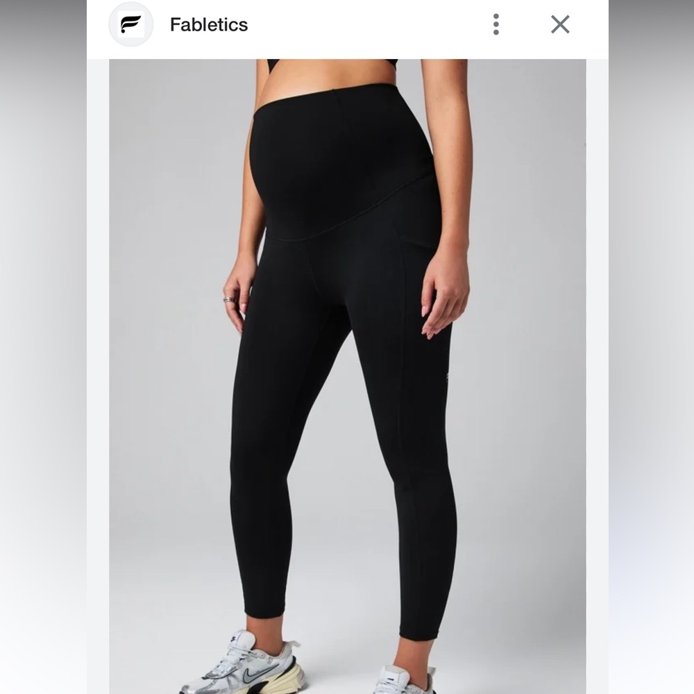 Fabletics Maternity High-waisted PureLuxe 7/8 Leggings